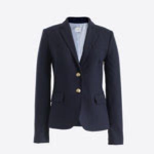 NWT J. Crew 00P school boy blazer.